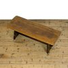 M-7036B Vintage Oak Refectory Style Coffee Table (4)
