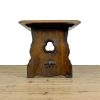 M-7036B Vintage Oak Refectory Style Coffee Table (5)