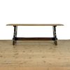 M-7036B Vintage Oak Refectory Style Coffee Table (6)