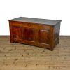 M-7038 Antique 19th Century Oak Coffer (3)