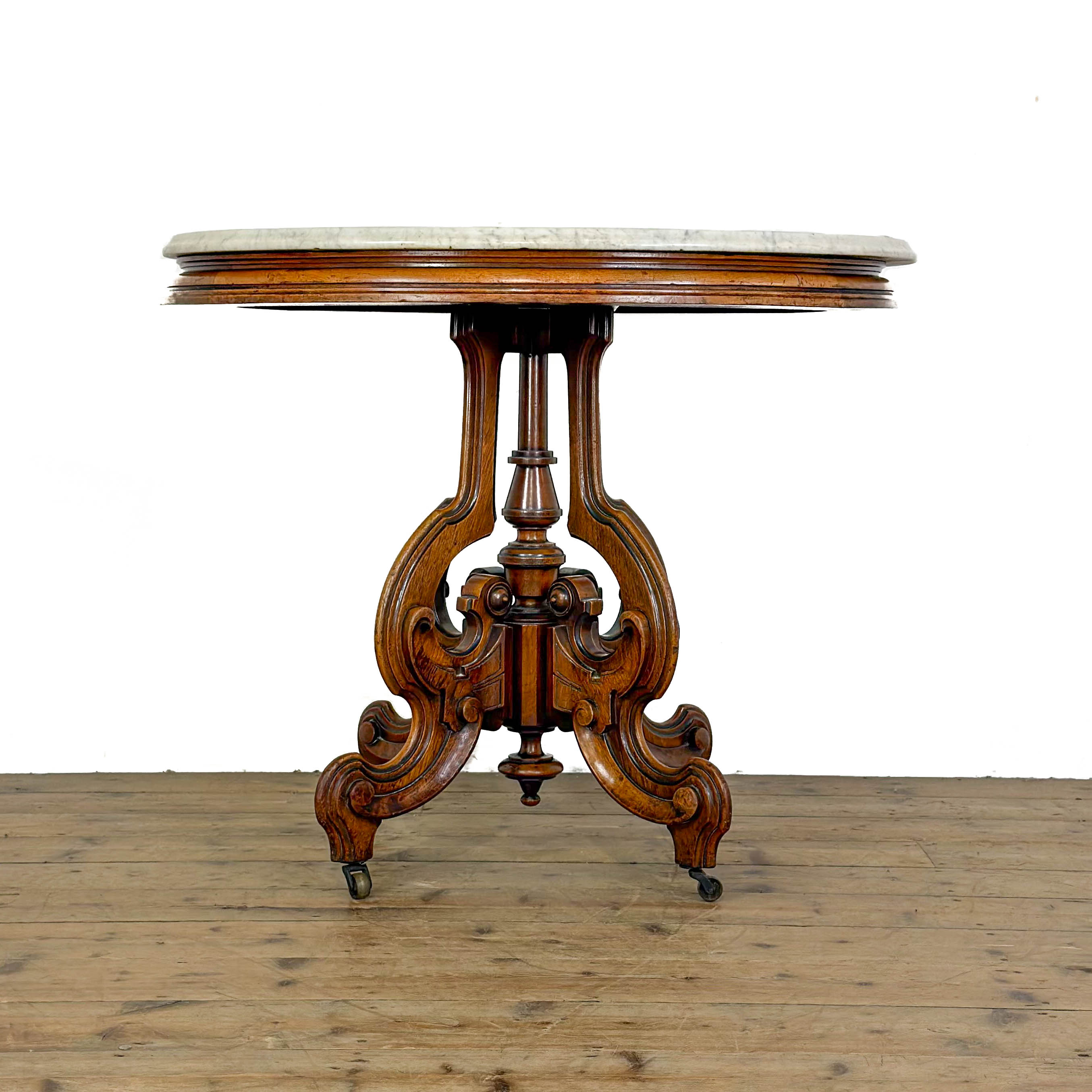 M 7018 Victorian Mahogany Side T 7 1